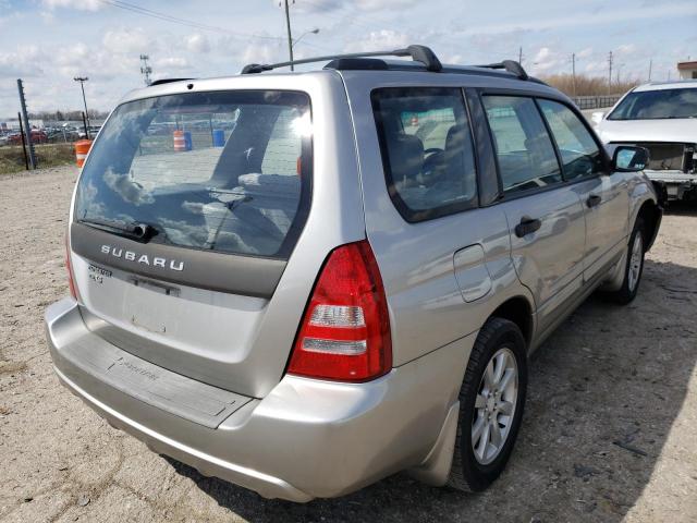 Photo 4 from auction – 2005 SUBARU FORESTER 2 with VIN JF1SG65655G710911