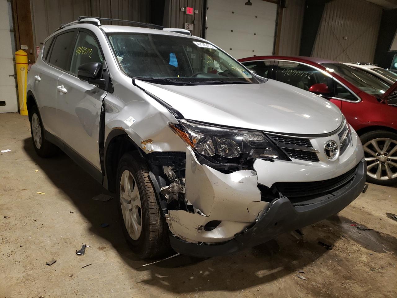 TOYOTA RAV4 LE 2015 with VIN 2T3BFREVXFW277002 - Photo from auction