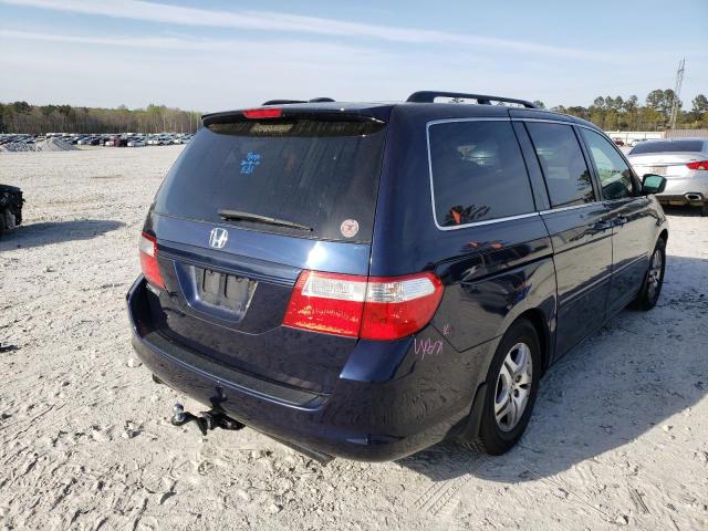 Photo 4 from auction – 2007 HONDA ODYSSEY EX with VIN 5FNRL38717B090854