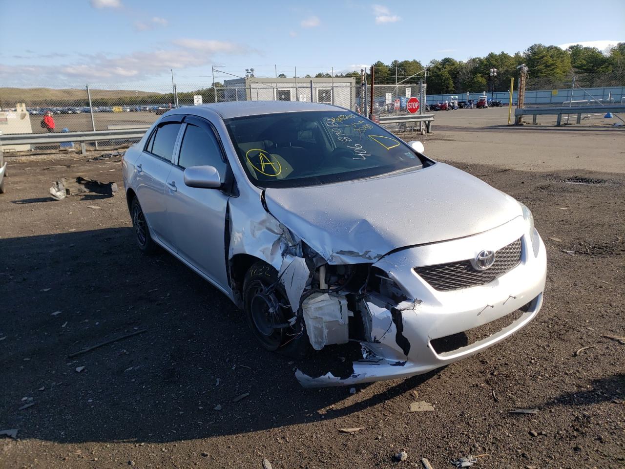 TOYOTA COROLLA BA 2010 with VIN 2T1BU4EE1AC252470 - Photo from auction