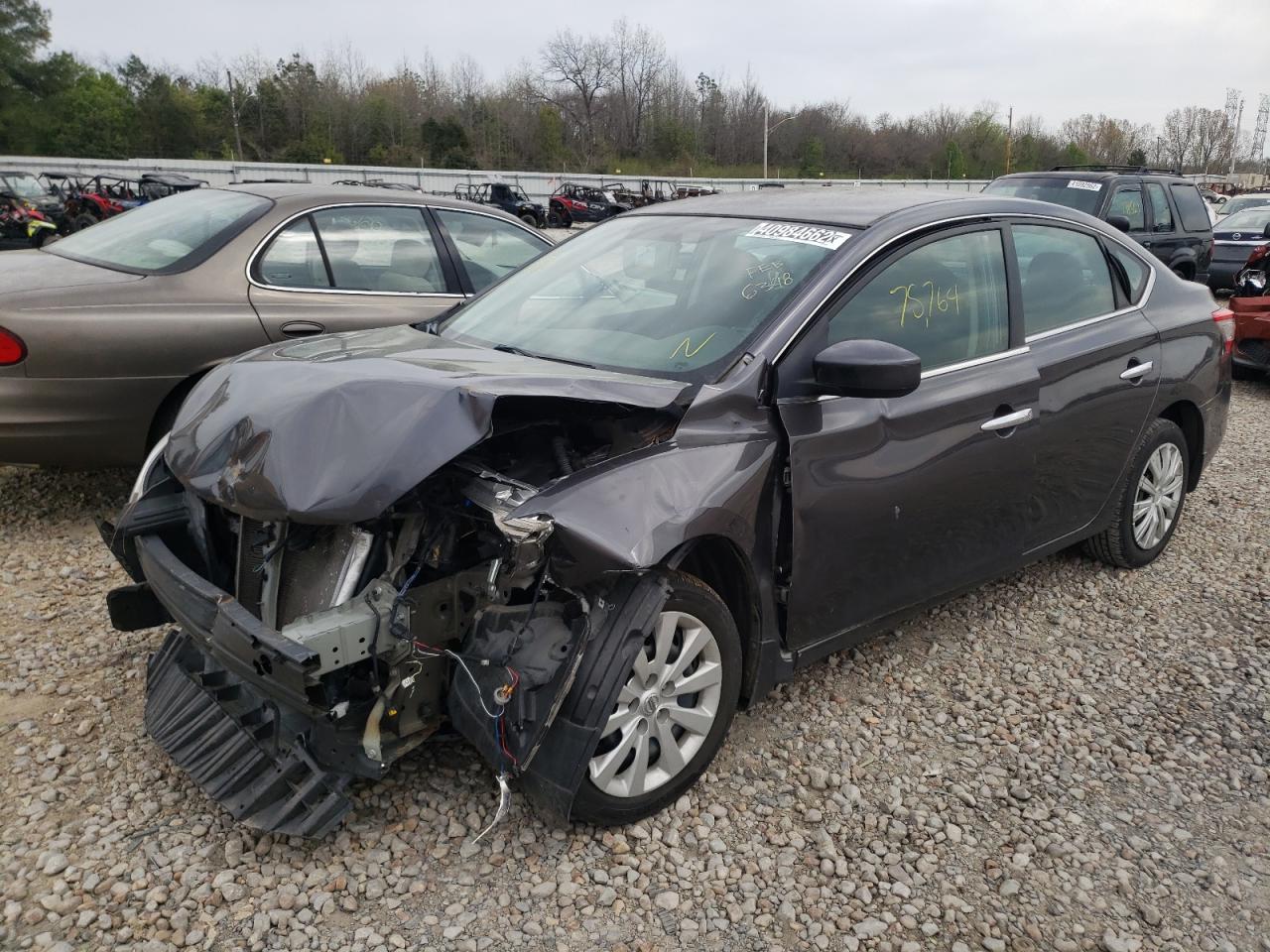 Photo 2 from auction – 2015 NISSAN SENTRA S with VIN 3N1AB7AP2FY336348