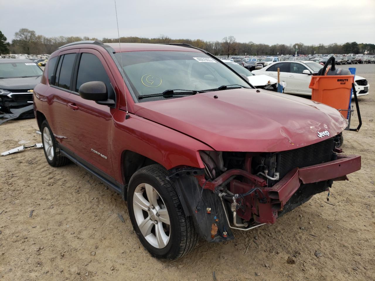 JEEP COMPASS SP 2016 with VIN 1C4NJCBAXGD513074 - Photo from auction