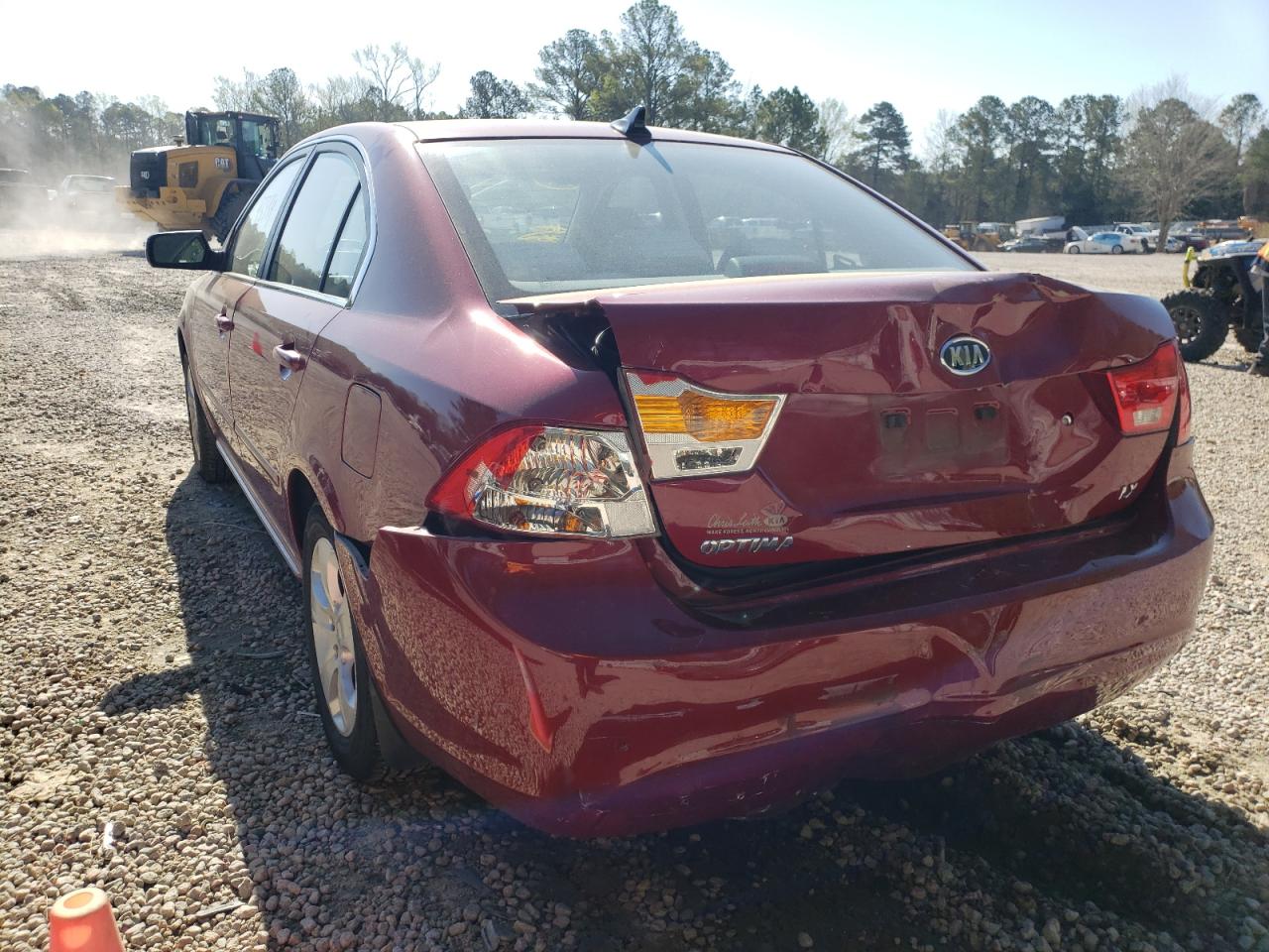 Photo 3 from auction – 2009 KIA OPTIMA LX with VIN KNAGE228695287484