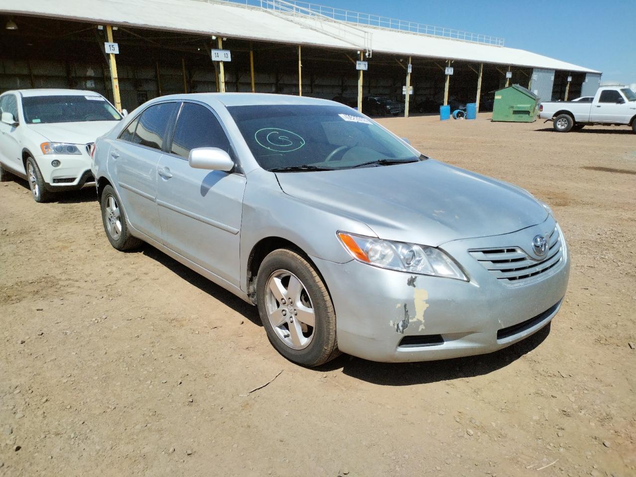TOYOTA CAMRY CE 2007 with VIN 4T1BE46K37U618938 - Photo from auction