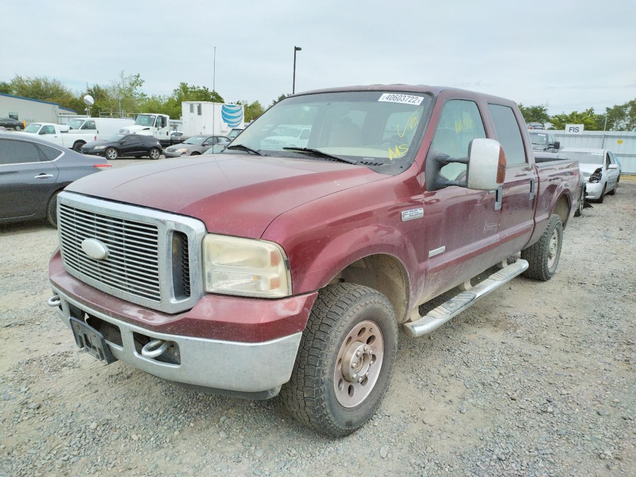 Photo 2 from auction – 2006 FORD F250 SUPER with VIN 1FTSW21P26EA74353