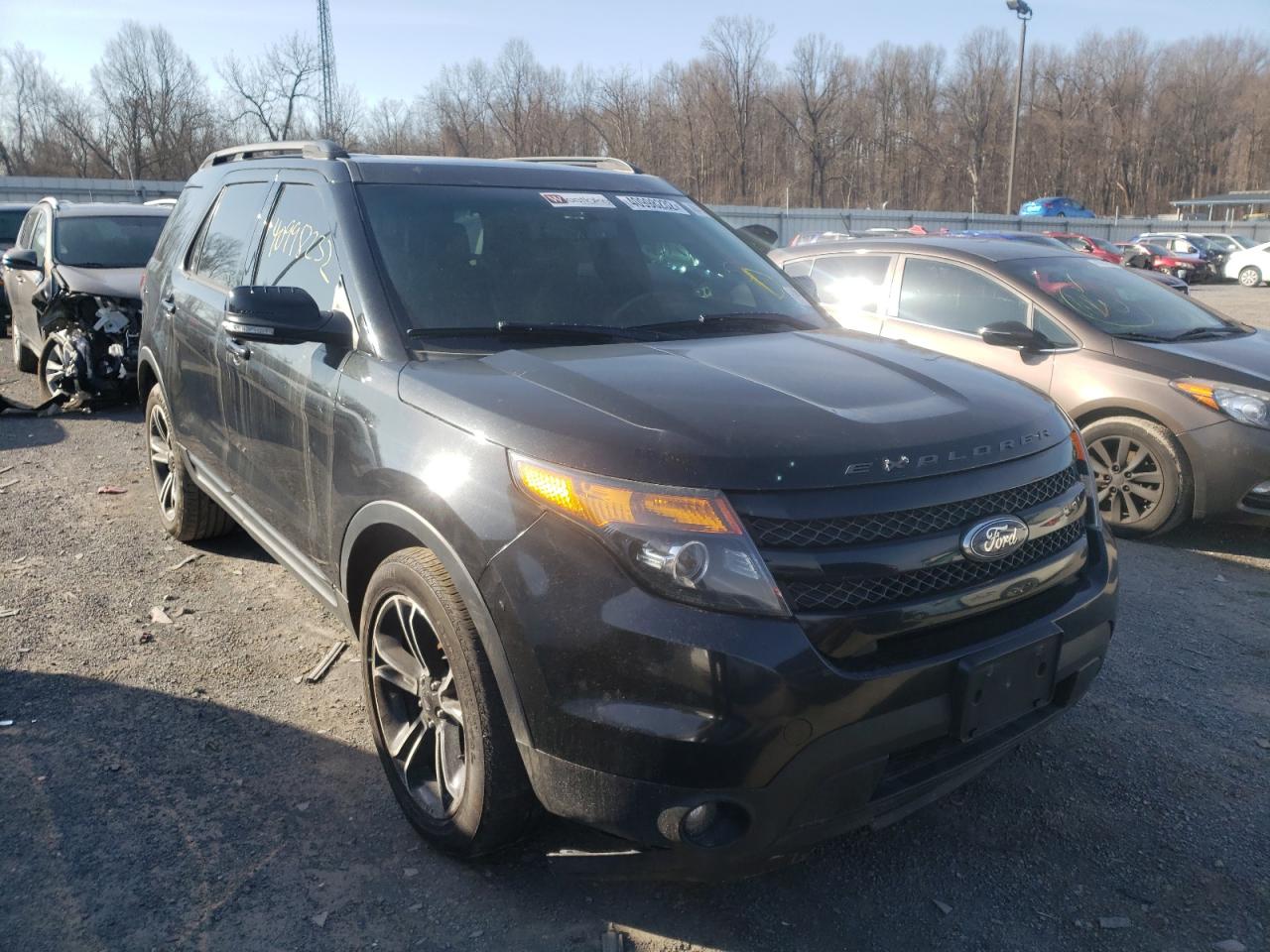 FORD EXPLORER S 2015 with VIN 1FM5K8GT4FGC55521 - Photo from auction