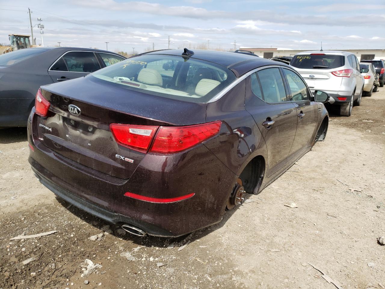 Фото 4 с аукциона – 2014 KIA OPTIMA EX с VIN 5XXGN4A70EG314370