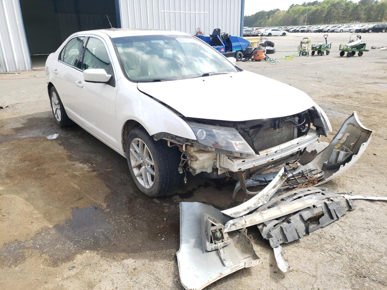 FORD FUSION SEL 2012 with VIN 3FAHP0JG2CR292576 - Photo from auction