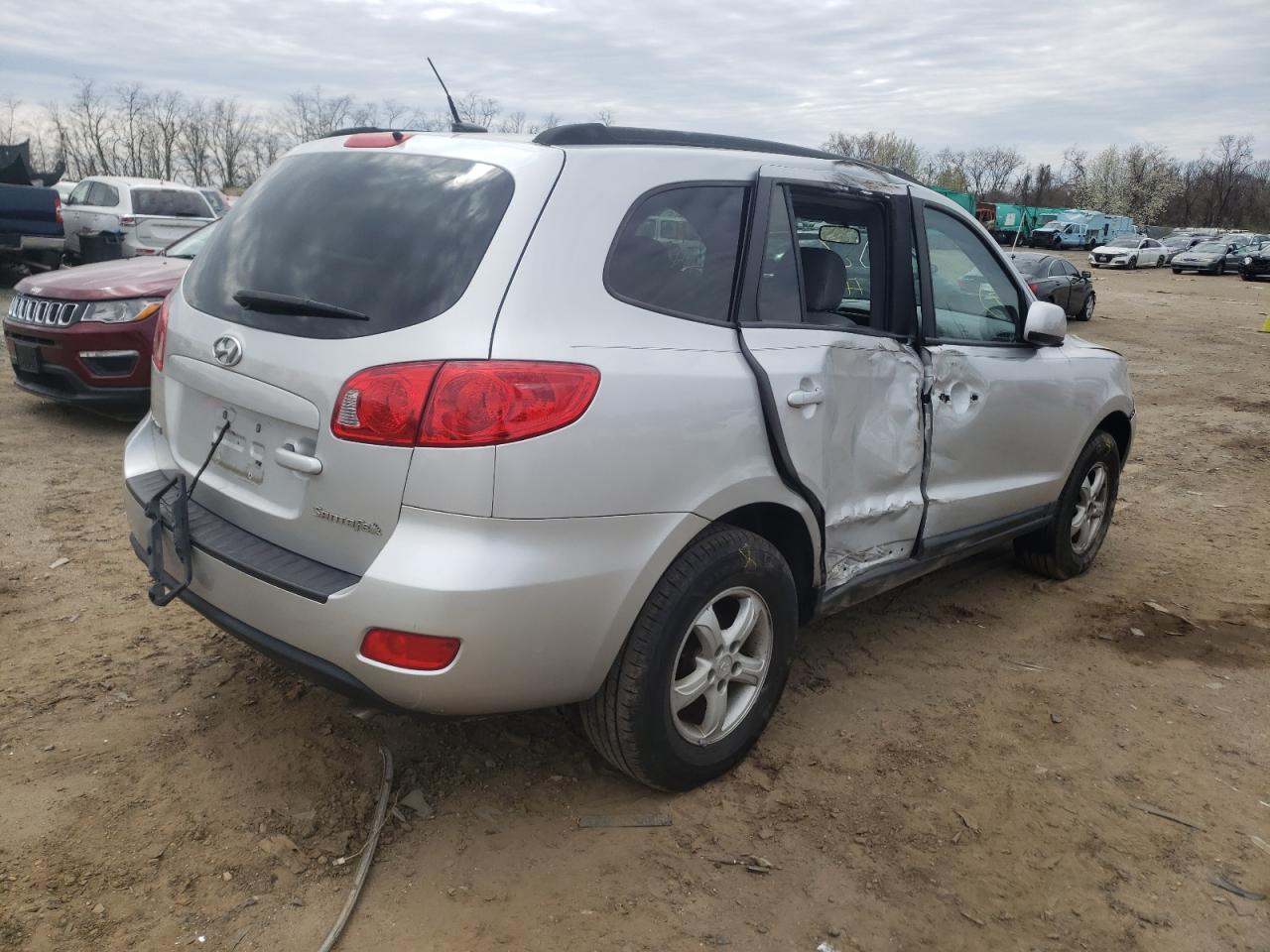 Photo 4 from auction – 2008 HYUNDAI SANTA FE G with VIN 5NMSG13DX8H150816