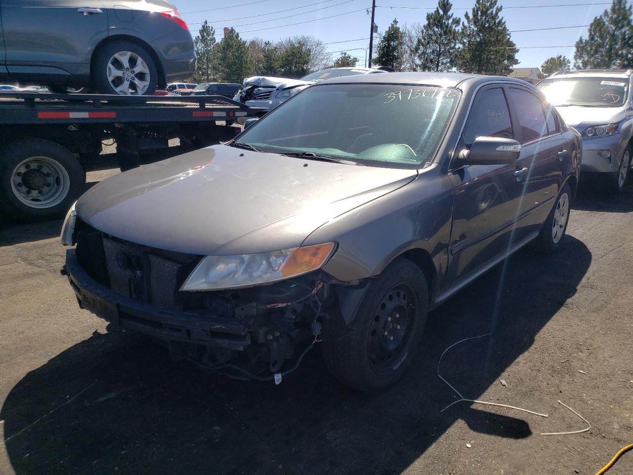 Photo 2 from auction – 2009 KIA OPTIMA with VIN KNAGE228995331901