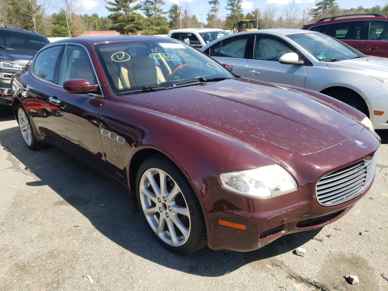 MASERATI QUATTROPOR 2008 with VIN ZAMFE39A380037463 - Photo from auction