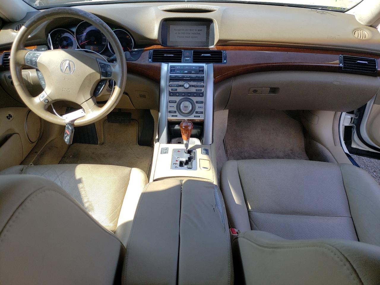 Photo 9 from auction – 2006 ACURA RL with VIN JH4KB16506C008343