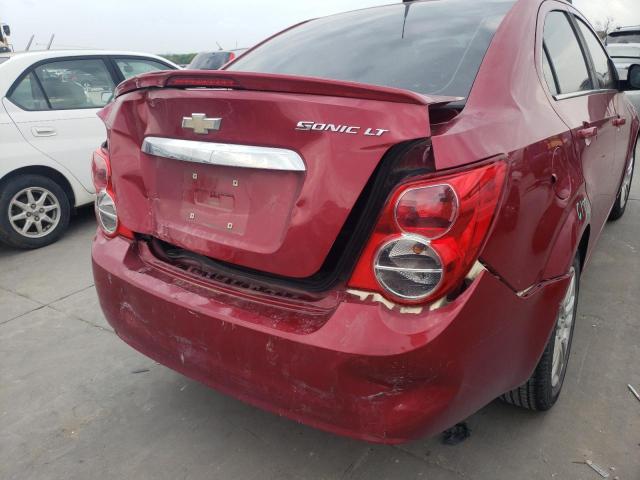 Photo 9 from auction – 2014 CHEVROLET SONIC LT with VIN 1G1JC5SH4E4132084