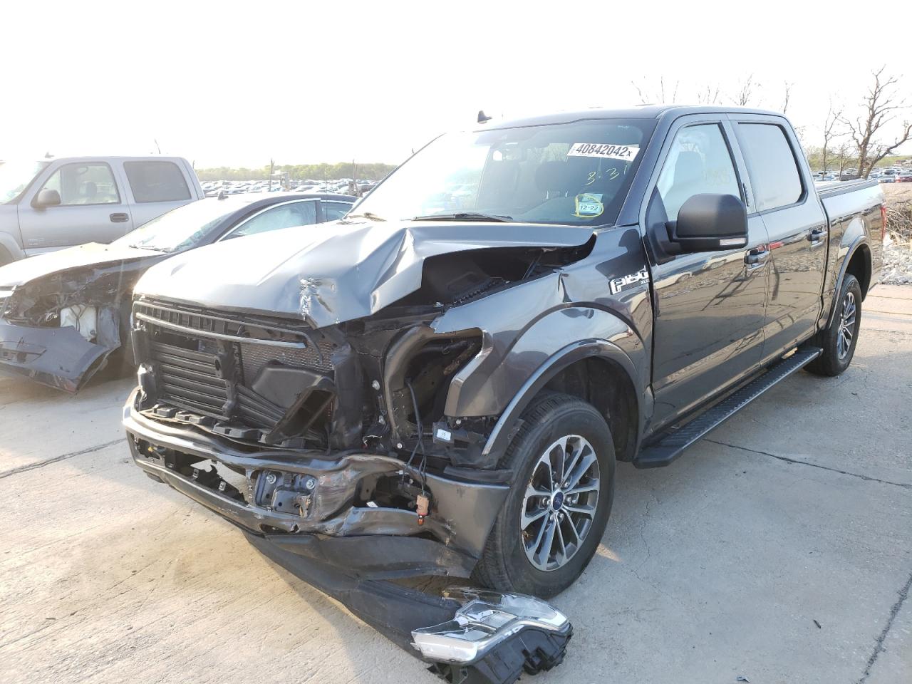 Photo 2 from auction – 2020 FORD F150 SUPER with VIN 1FTEW1C56LKF53634