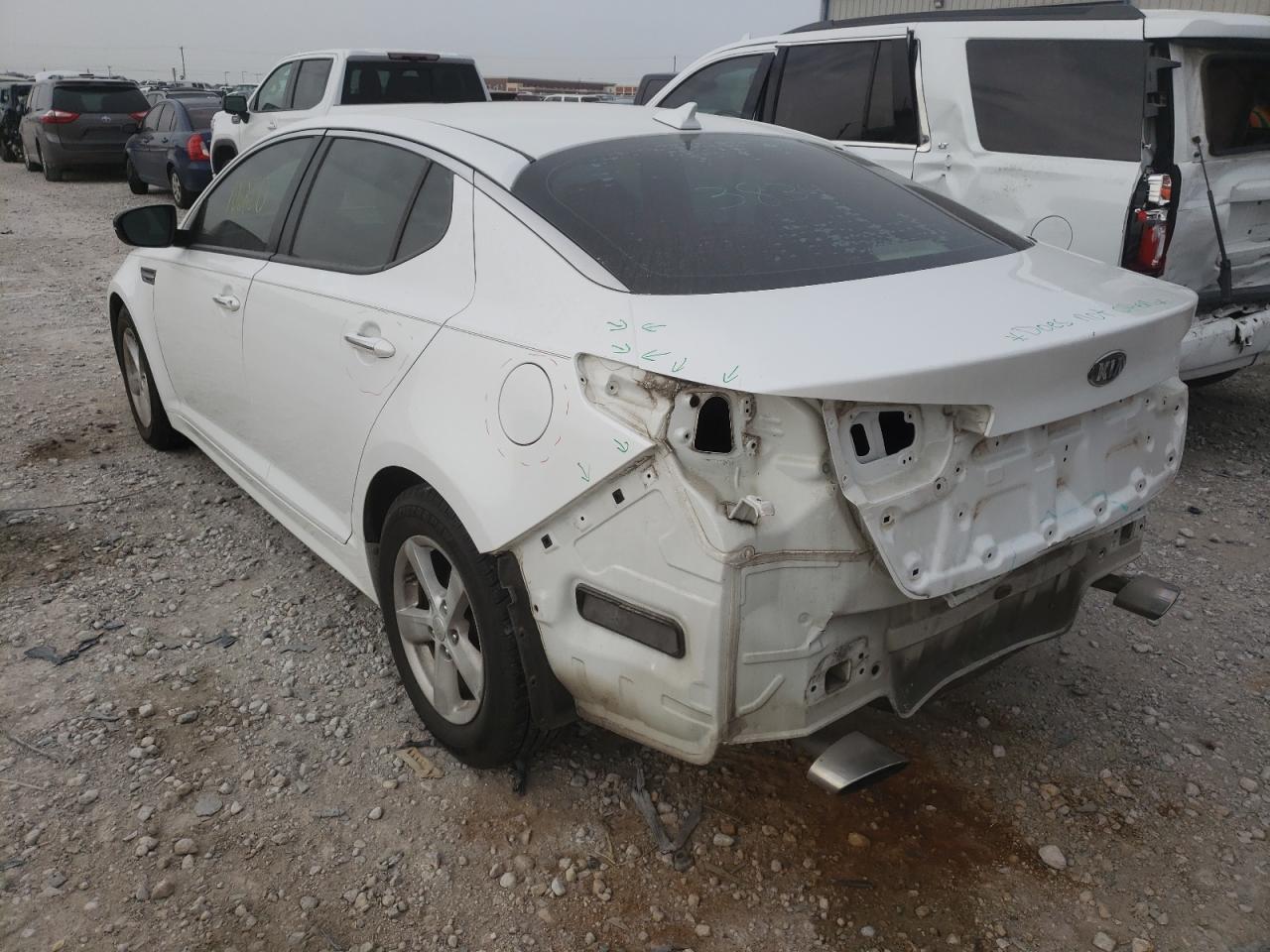 Photo 3 from auction – 2014 KIA OPTIMA LX with VIN KNAGM4A72E5521931