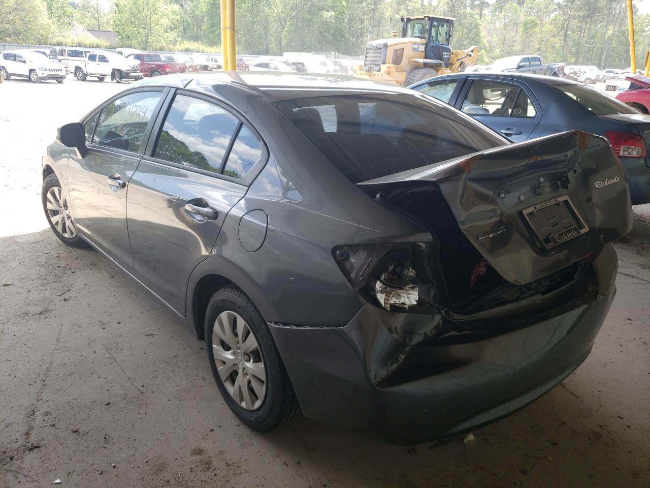 Photo 3 from auction – 2012 HONDA CIVIC LX with VIN 19XFB2F50CE006573