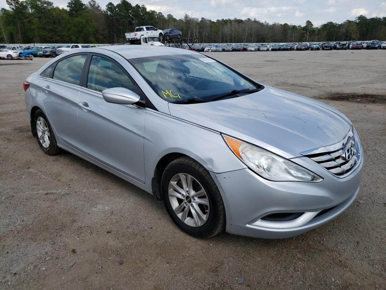 HYUNDAI SONATA GLS 2012 with VIN 5NPEB4AC4CH376403 - Photo from auction