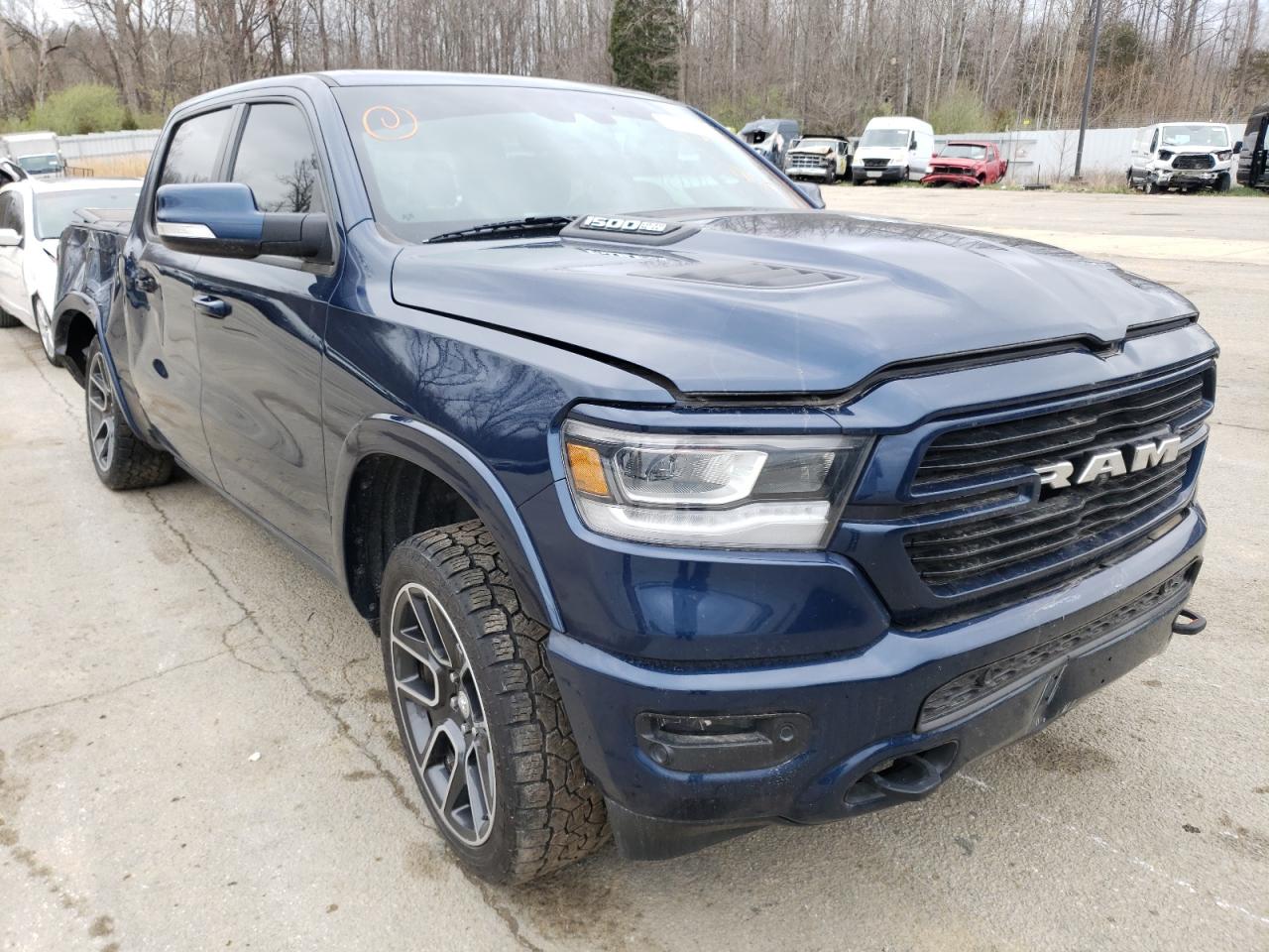 Photo 1 from auction – 2019 RAM 1500 LARAM with VIN 1C6SRFJT7KN613210