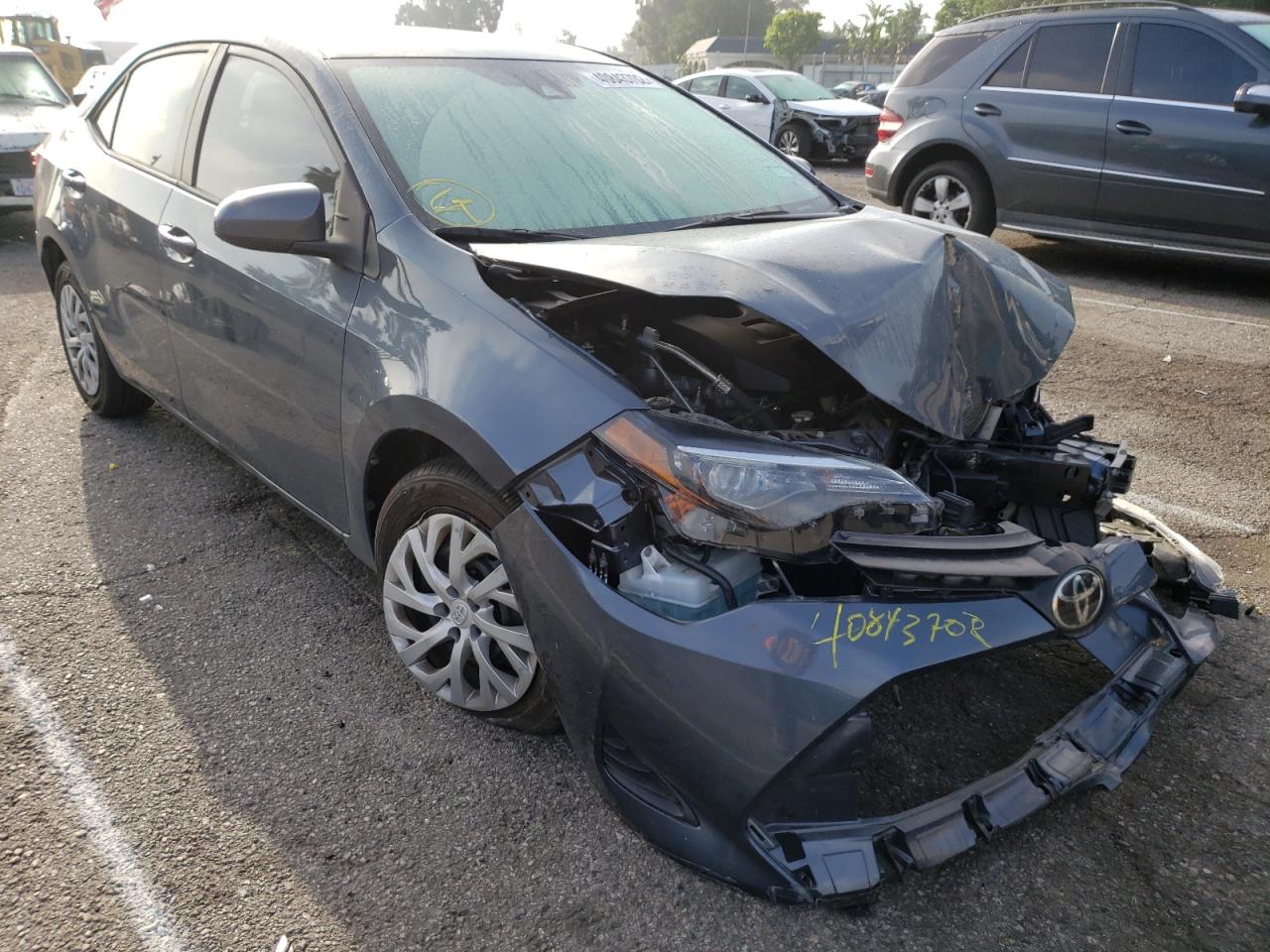 Photo 1 from auction – 2019 TOYOTA COROLLA L with VIN 2T1BURHE1KC162990