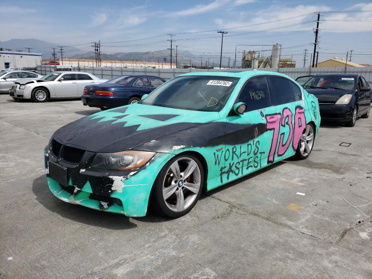 Photo 2 from auction – 2006 BMW 330 I with VIN WBAVB33526PS11657