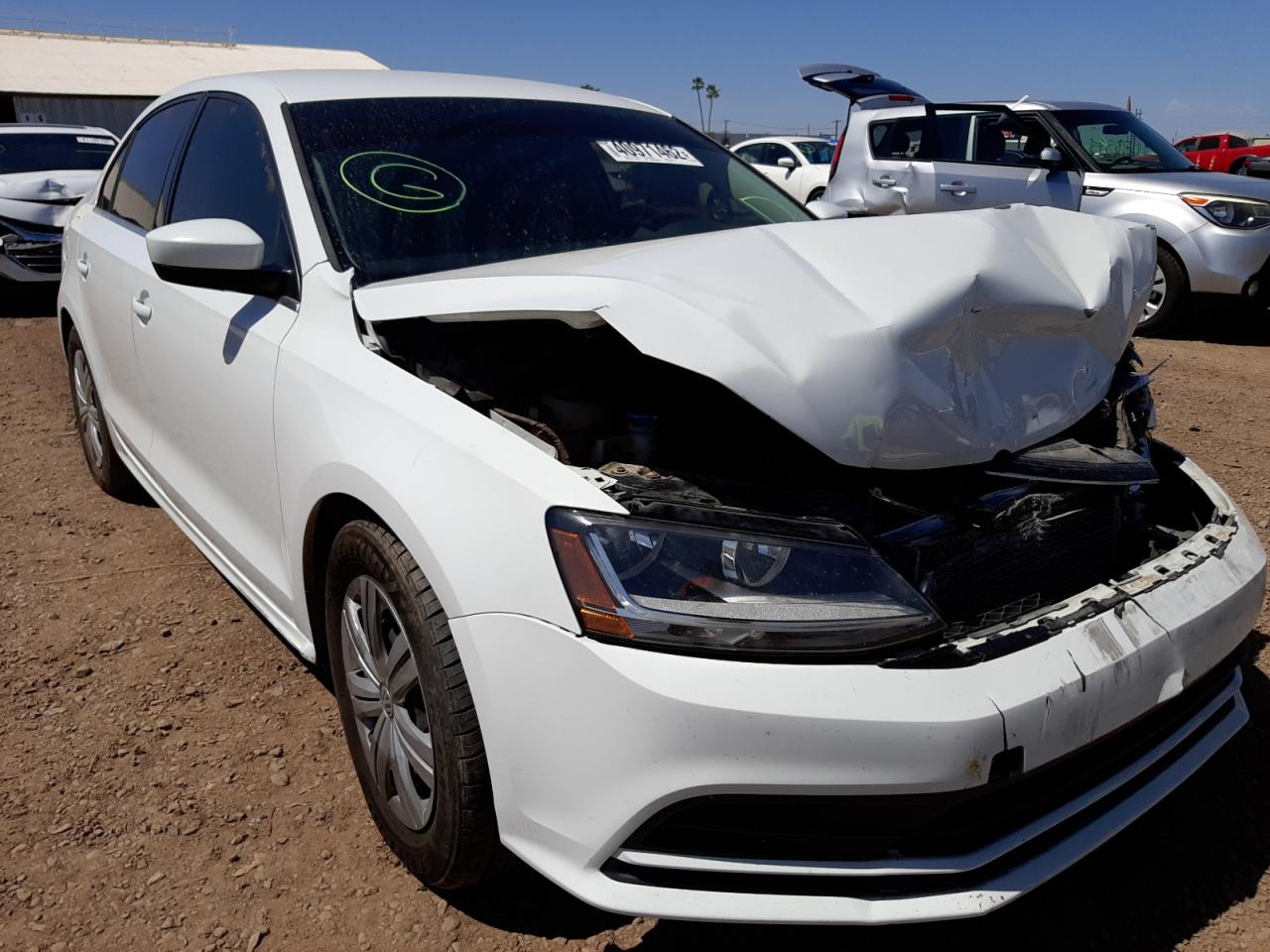 Photo 1 from auction – 2017 VOLKSWAGEN JETTA S with VIN 3VW2B7AJ2HM396022