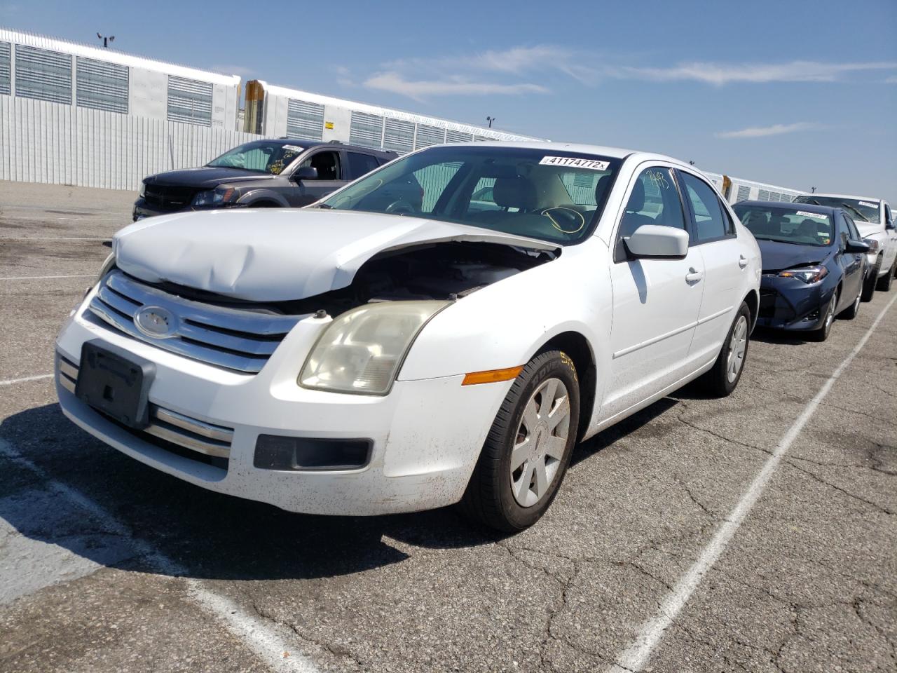 Photo 2 from auction – 2006 FORD FUSION SE with VIN 3FAHP07186R129633