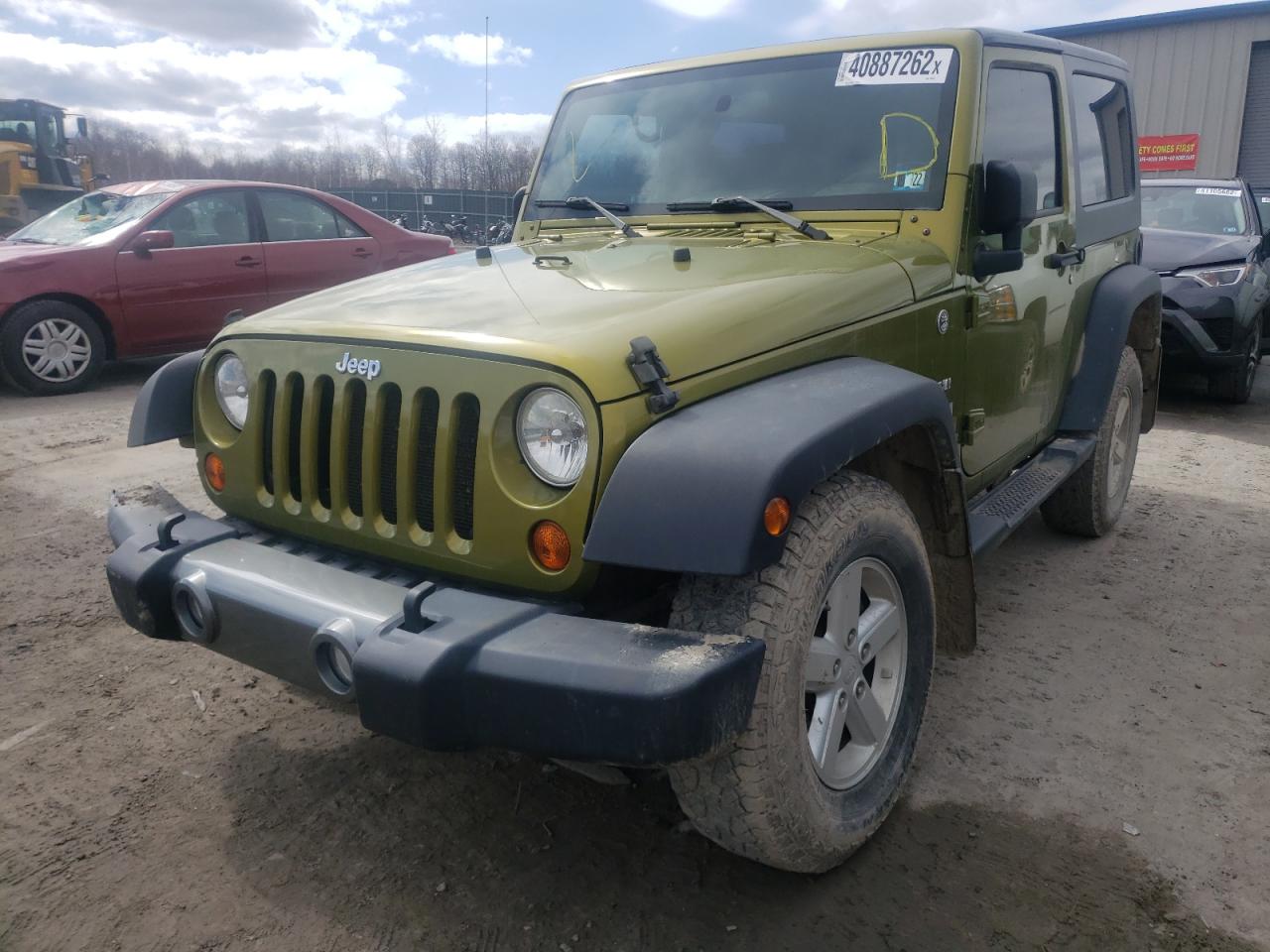 Photo 2 from auction – 2007 JEEP WRANGLER X with VIN 1J4FA24157L103343