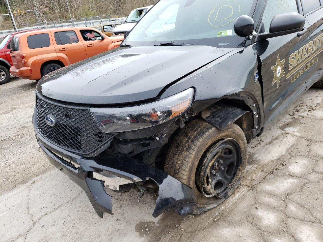 Photo 9 from auction – 2021 FORD EXPLORER P with VIN 1FM5K8AB2MGA96351