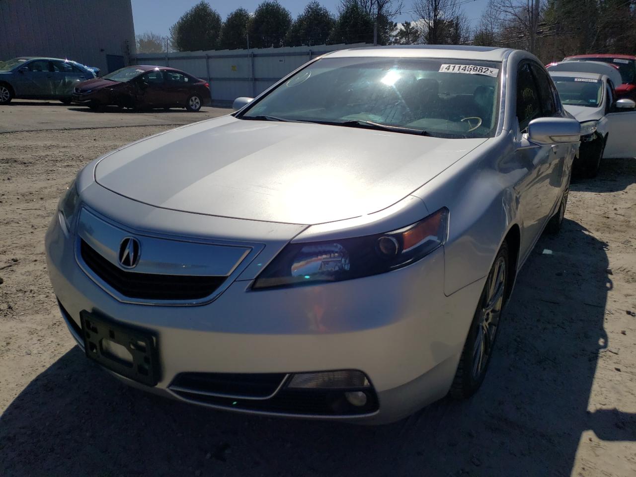 Photo 2 from auction – 2014 ACURA TL SE with VIN 19UUA8F3XEA006888