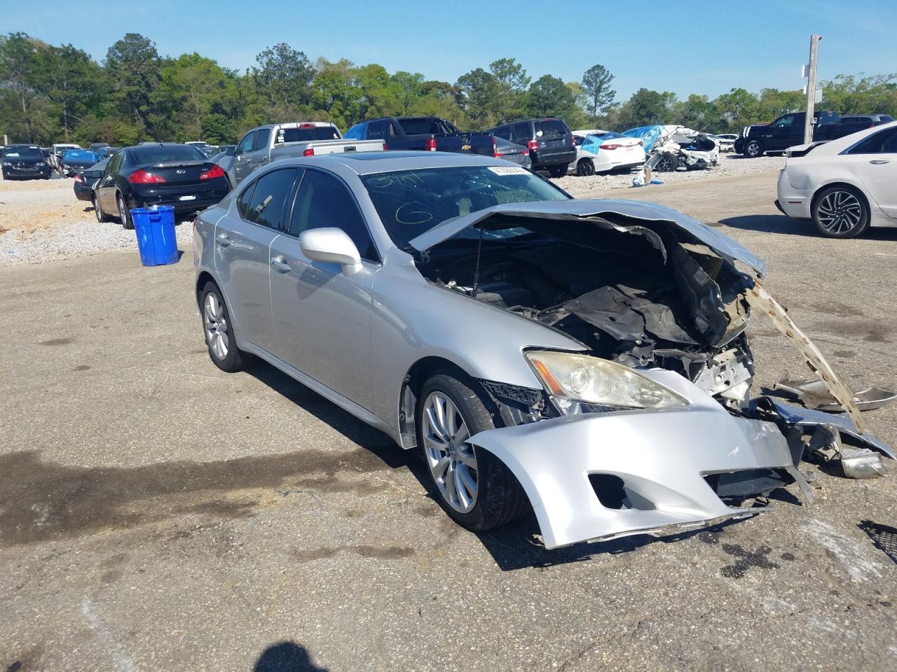 LEXUS IS 250 2008 with VIN JTHBK262182080723 - Photo from auction