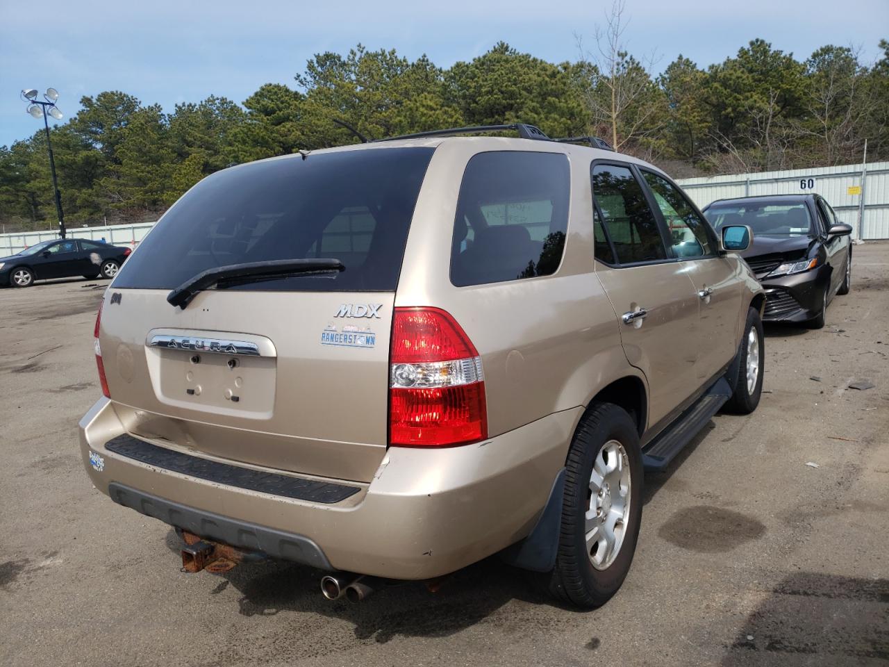 Photo 4 from auction – 2002 ACURA MDX with VIN 2HNYD18212H538539