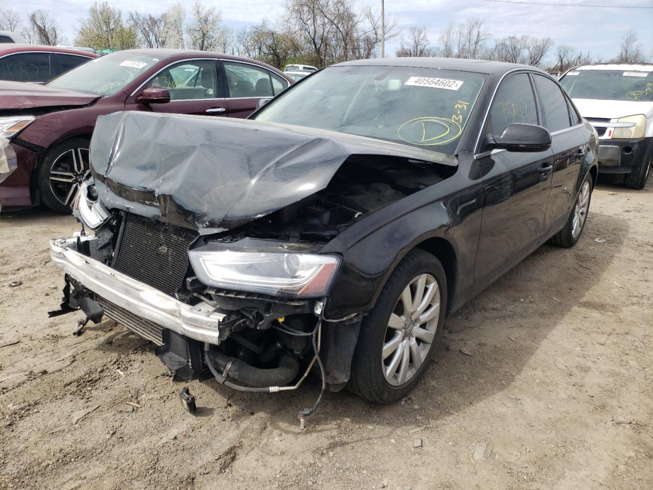 Photo 2 from auction – 2013 AUDI A4 PREMIUM with VIN WAUDFAFL7DN021649