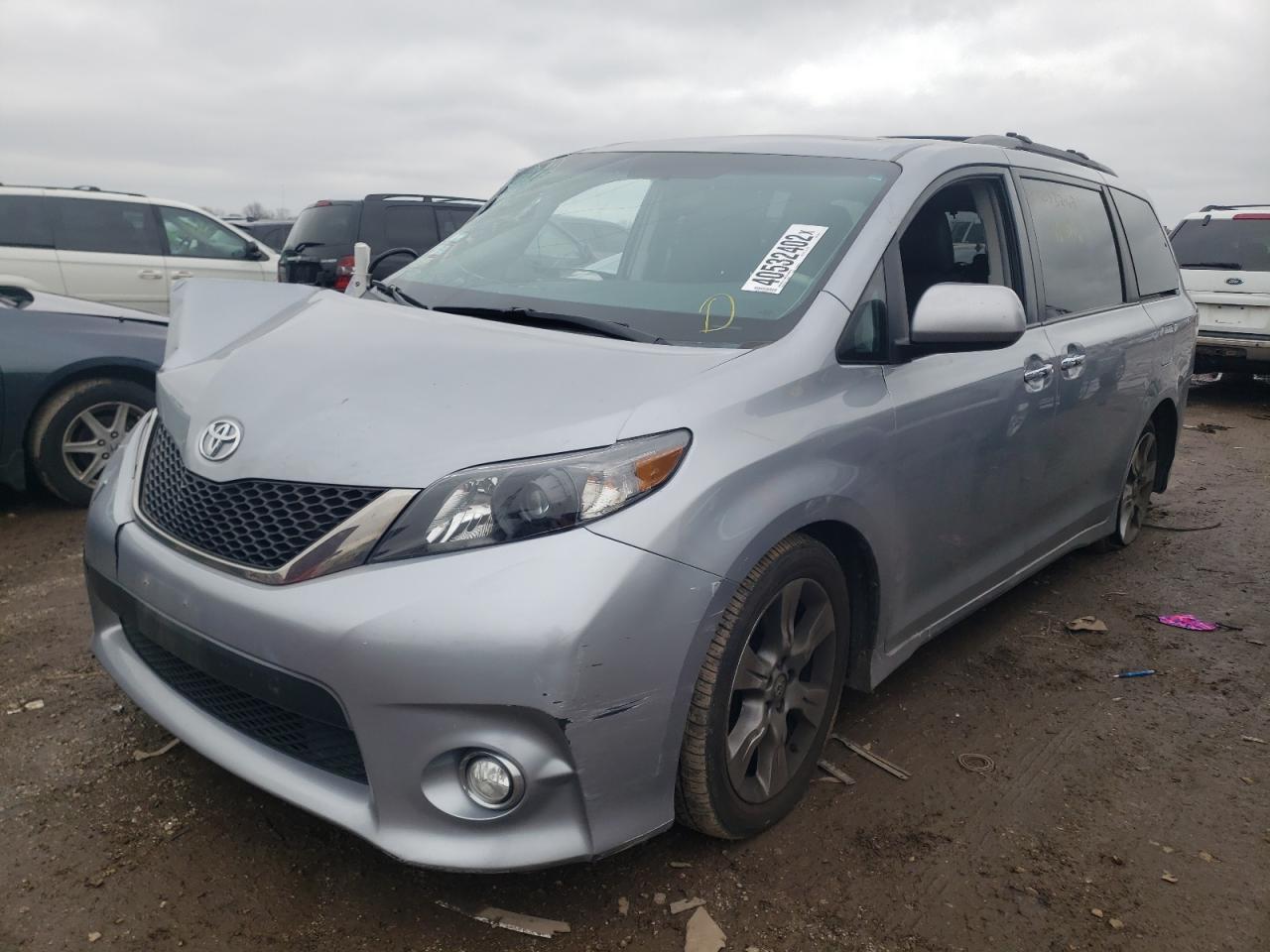 Photo 2 from auction – 2013 TOYOTA SIENNA SPO with VIN 5TDXK3DC5DS290527