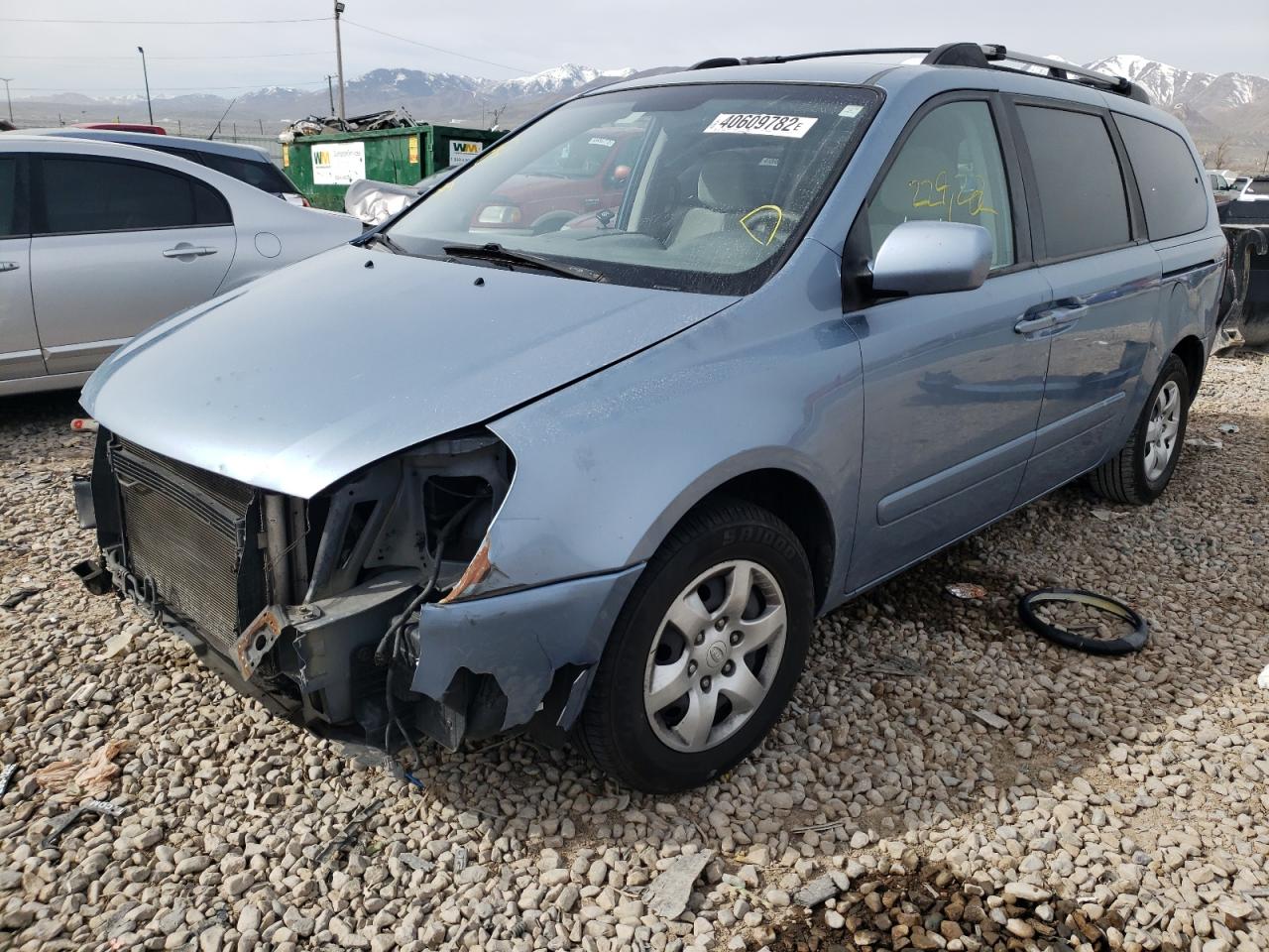Photo 2 from auction – 2008 KIA SEDONA EX with VIN KNDMB233486254137