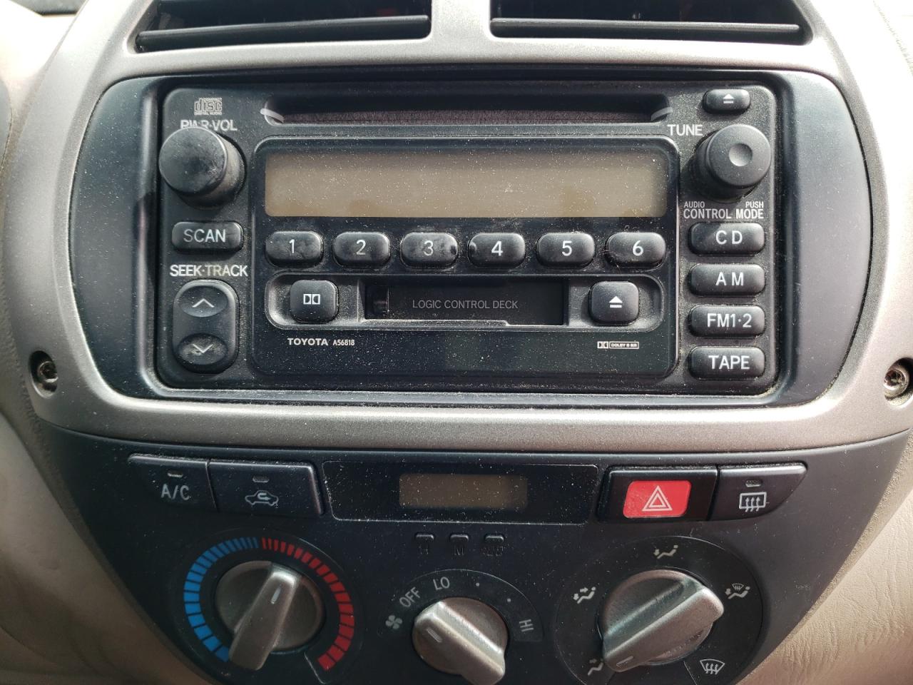 Photo 9 from auction – 2002 TOYOTA RAV4 with VIN JTEHH20V626030893