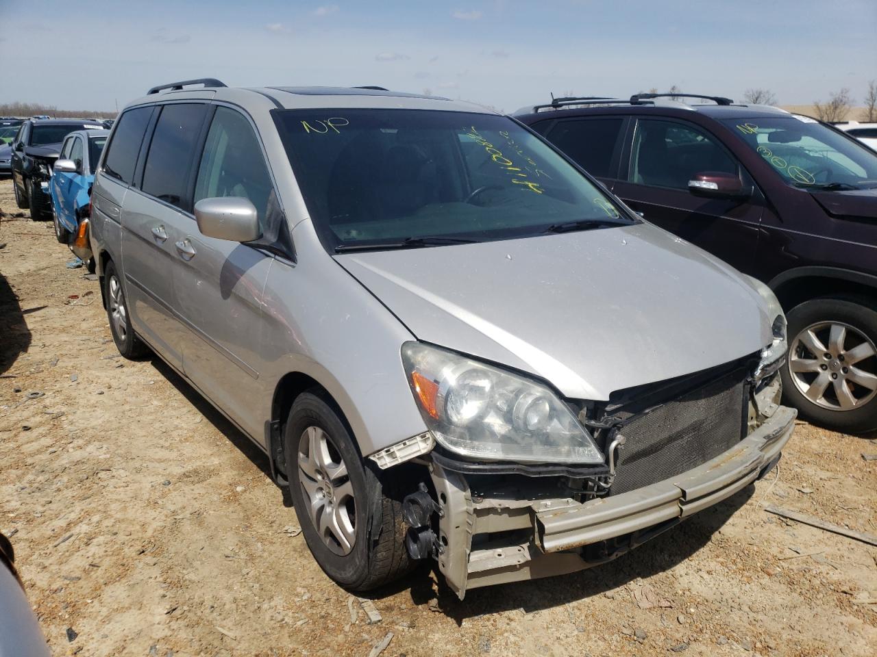 HONDA ODYSSEY 2006 with VIN 5FNRL38726B023114 - Photo from auction