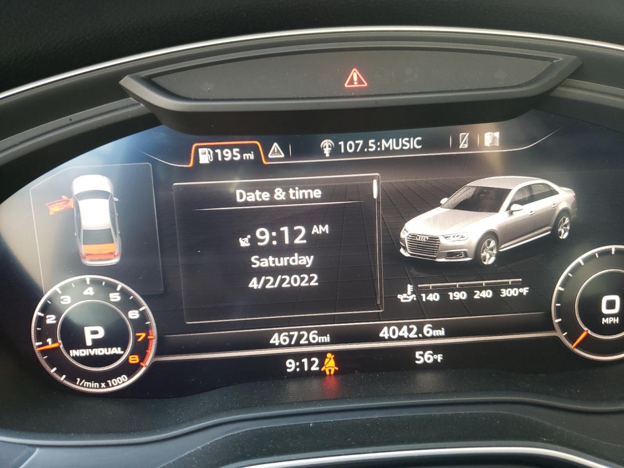 Photo 8 from auction – 2018 AUDI A4 PREMIUM with VIN WAUENAF42JA110452