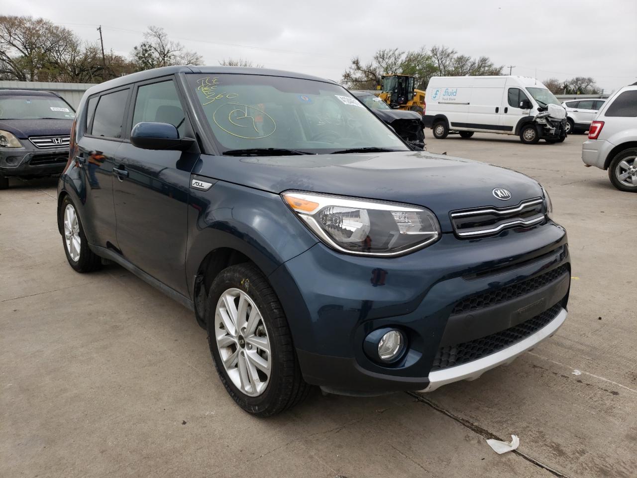 KIA SOUL + 2017 with VIN KNDJP3A57H7482335 - Photo from auction