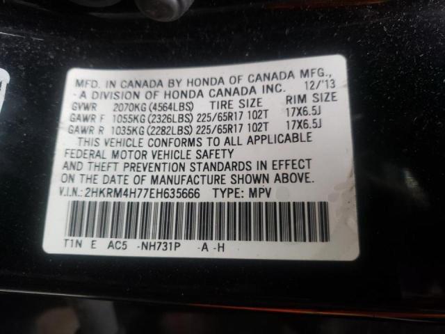 Photo 10 from auction – 2014 HONDA CRV with VIN 2HKRM4H77EH635666