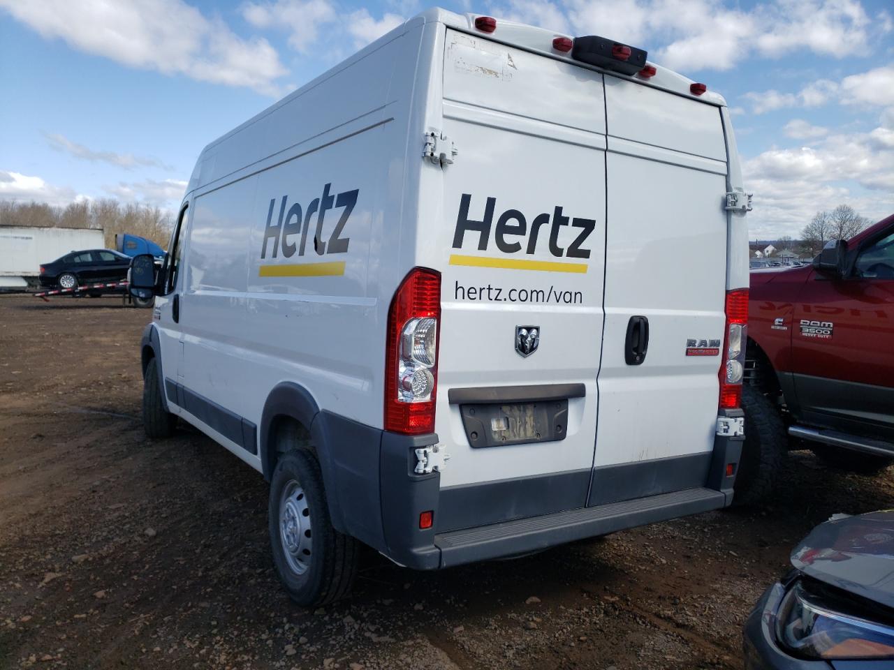 Photo 3 from auction – 2018 RAM PROMASTER with VIN 3C6TRVCG4JE147916