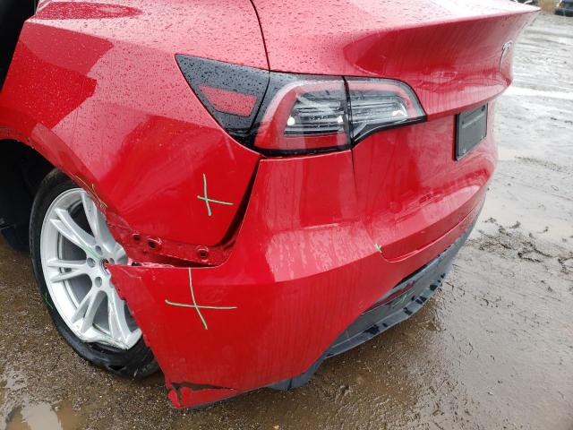 Photo 9 from auction – 2021 TESLA MODEL Y with VIN 5YJYGDEE3MF186487