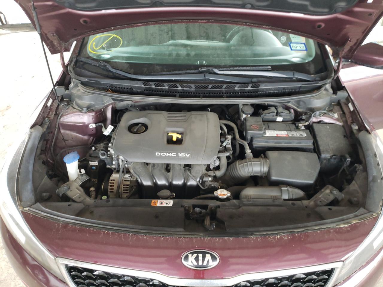 Photo 7 from auction – 2017 KIA FORTE LX with VIN 3KPFK4A74HE028135