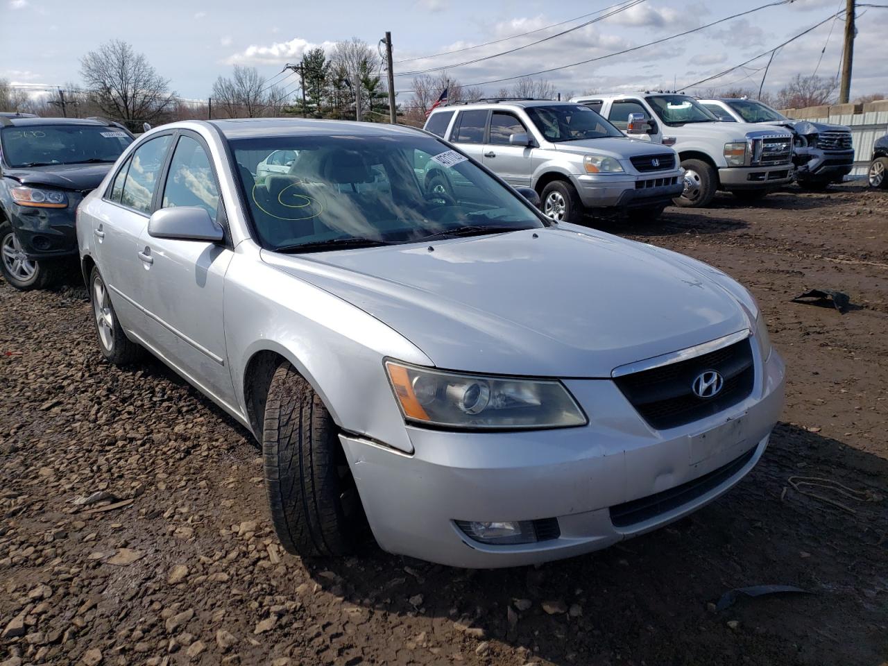 HYUNDAI SONATA SE 2007 with VIN 5NPEU46F57H239294 - Photo from auction