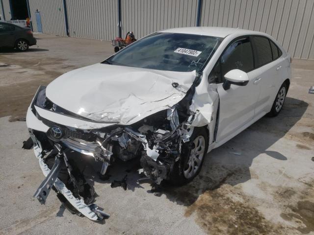Photo 2 from auction – 2022 TOYOTA COROLLA LE with VIN JTDEPMAE2N3009078