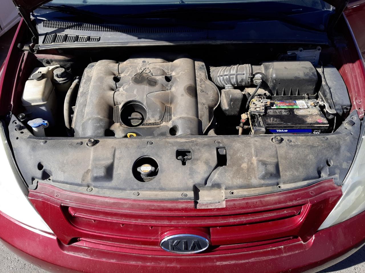 Photo 7 from auction – 2008 KIA SEDONA EX with VIN KNDMB233286237403