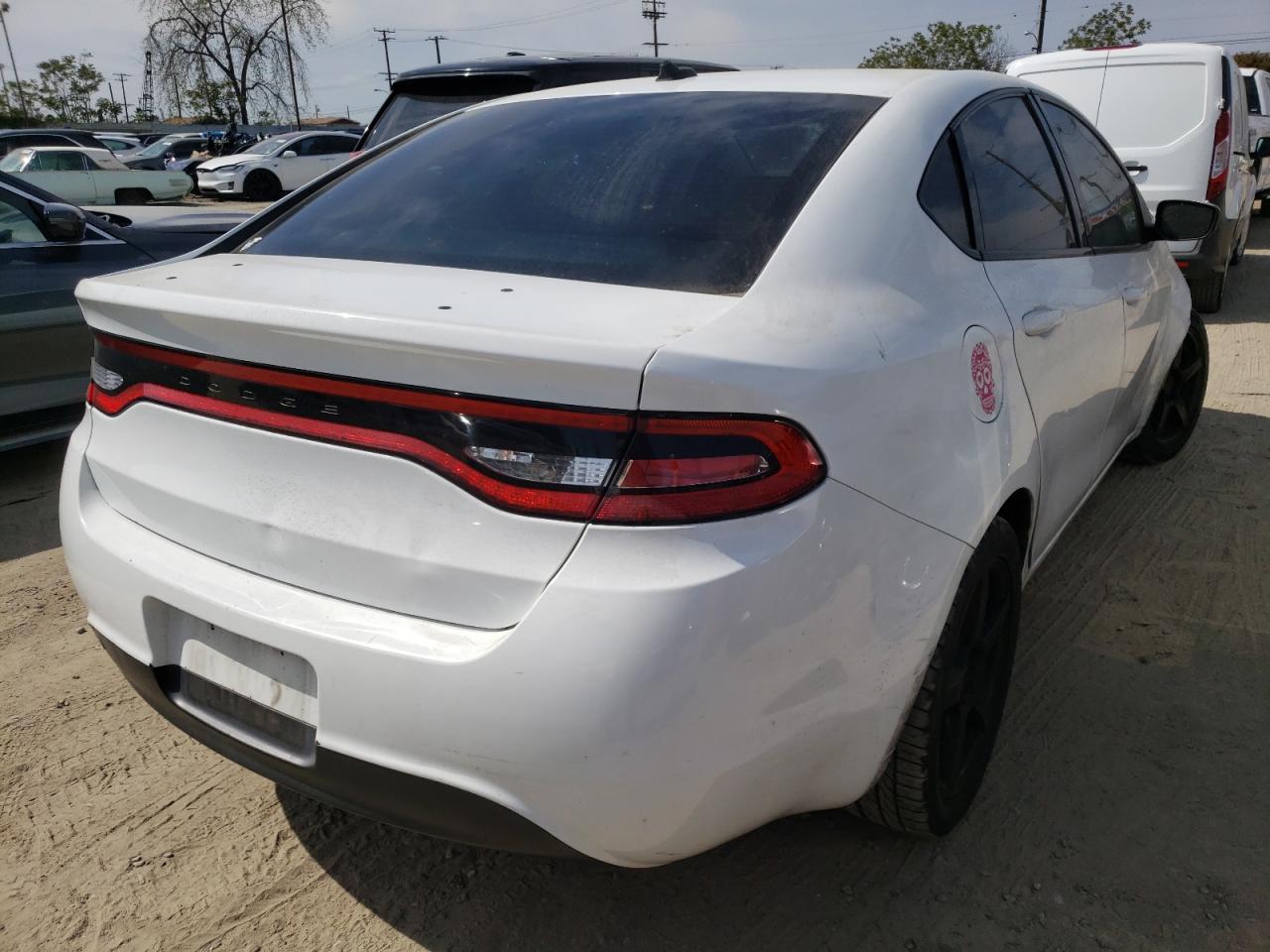 Photo 4 from auction – 2016 DODGE DART SE with VIN 1C3CDFAA9GD504050