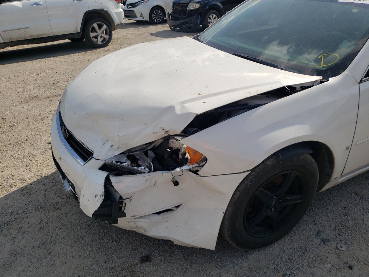 Photo 9 from auction – 2008 CHEVROLET IMPALA LT with VIN 2G1WT58K581198488