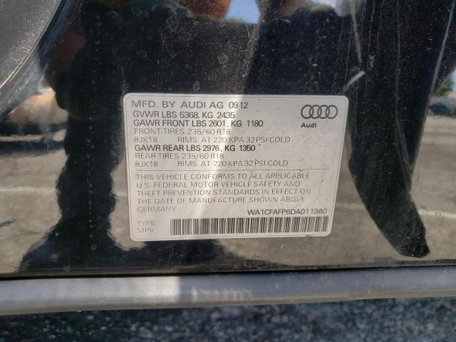 Photo 10 from auction – 2013 AUDI Q5 PREMIUM with VIN WA1CFAFP6DA011360