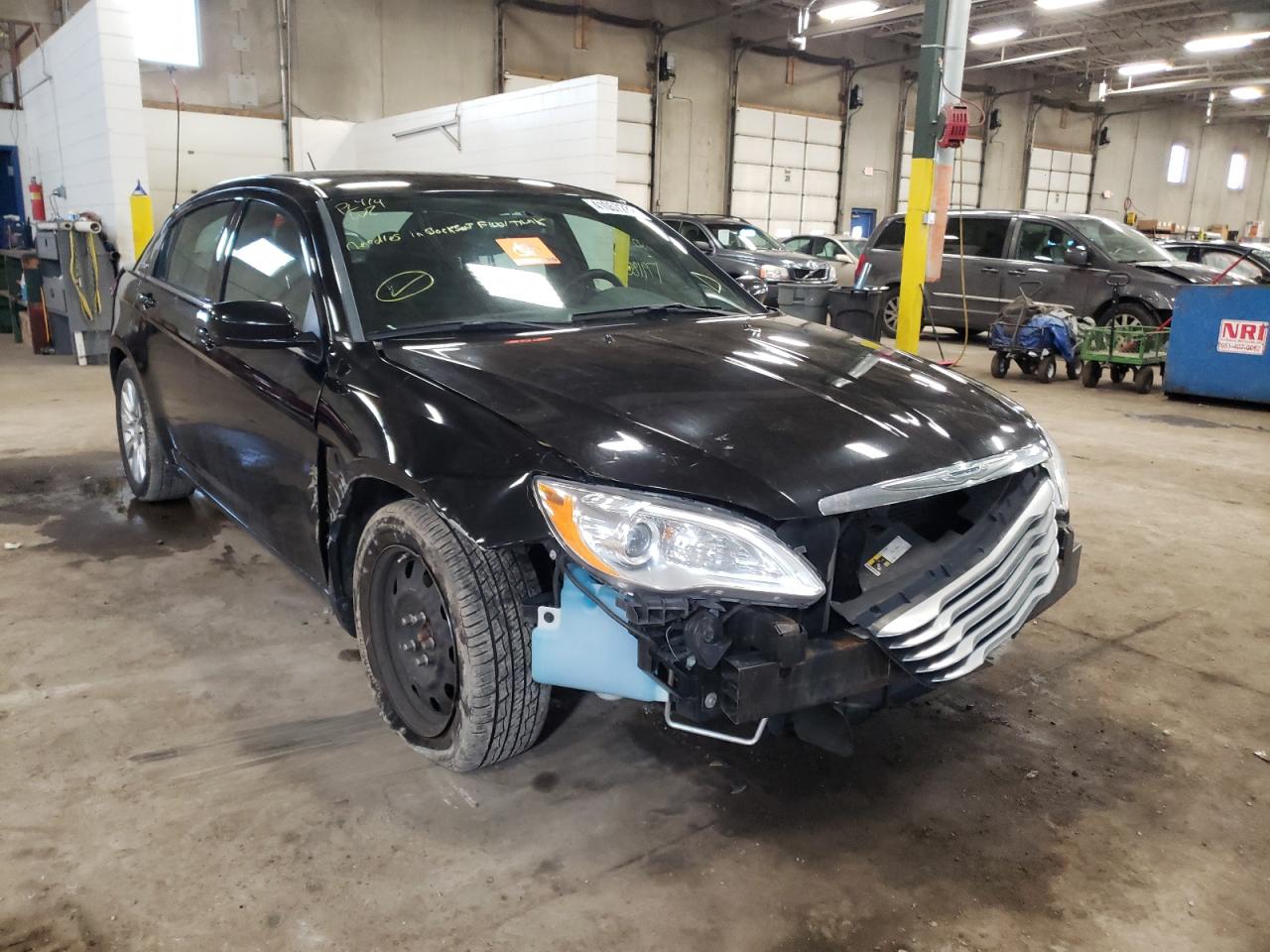 CHRYSLER 200 LX 2013 with VIN 1C3CCBAG3DN767804 - Photo from auction