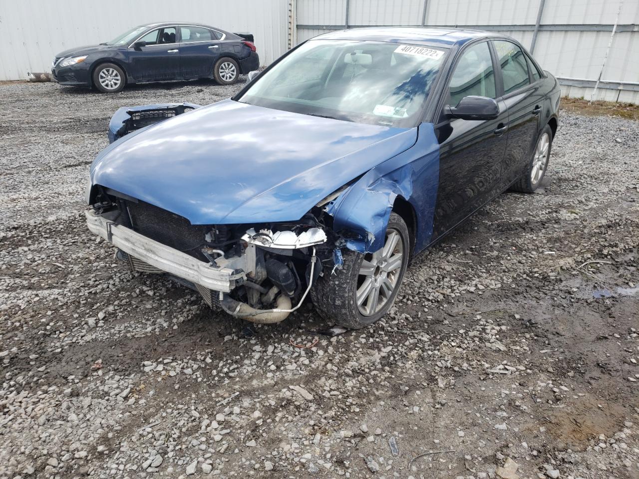 Photo 2 from auction – 2011 AUDI A4 PREMIUM with VIN WAUBFAFL2BN020347